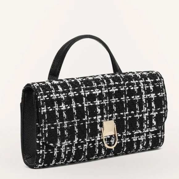 FURLA Circe XL Mini Bag in Toni Nero with Chain - Picture 10 of 14